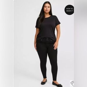 Torrid Black High Rise Women Jeans